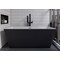 Alfi Brand Black, Sgl Lever Floor Mntd Tub Filler Mixer w Hand Held Shower Head AB2180-BM - alternate 9
